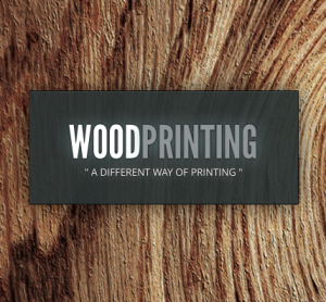 Printen op hout
